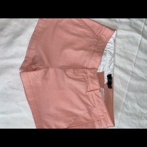 pink volcom low rise shorts